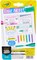 Crayola Take Note! Erasable Highlighters 6/Pkg-Assorted Colors